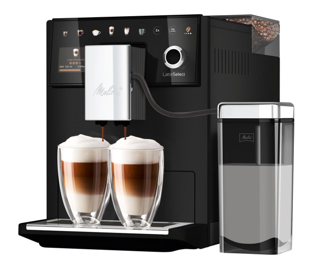 Melitta Ekspres automatyczny LatteSelect F63/0-212 frosted black - 1227480 - zdjęcie 2